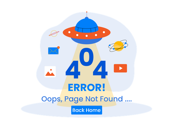 Erreur 404  Illustration