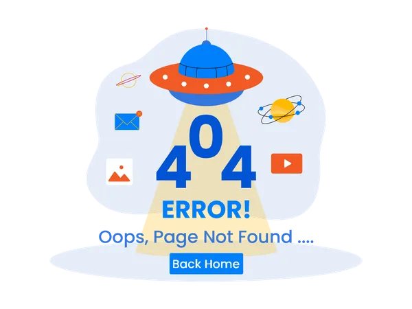 Erreur 404  Illustration