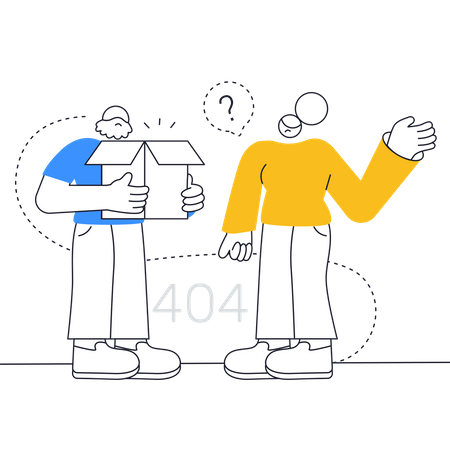 404 Error Illustration