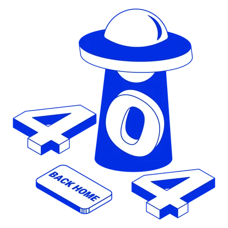 404 error  Illustration