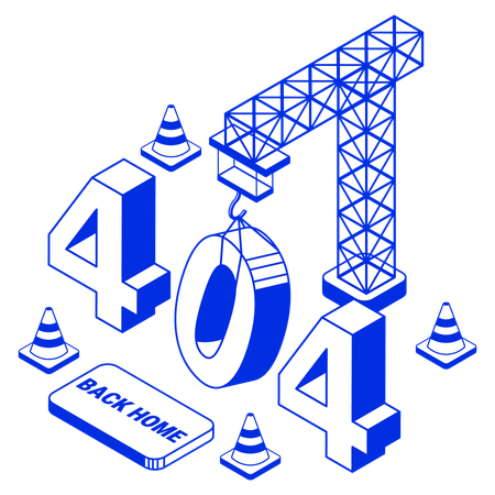 404 error  Illustration