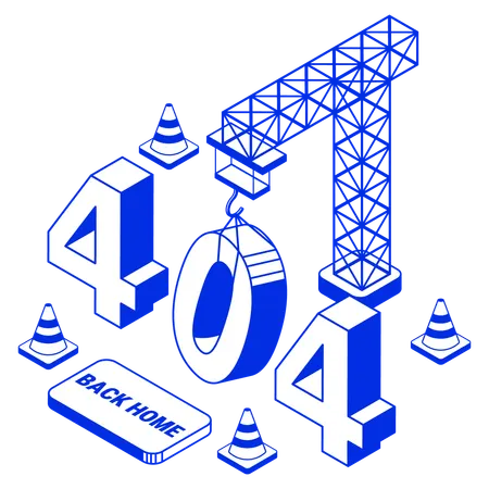 404 error  Illustration