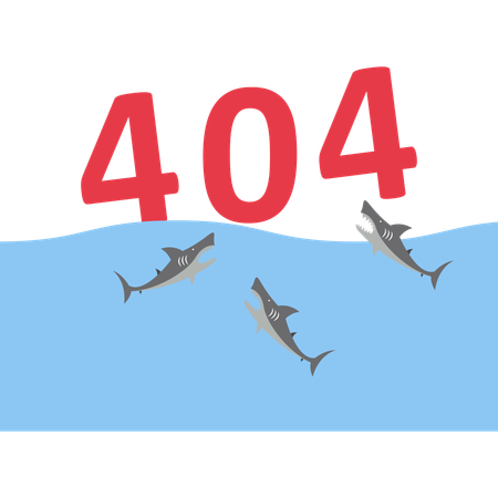 404 error  Illustration