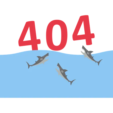 404 error  Illustration