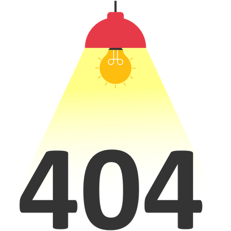 404 error  Illustration