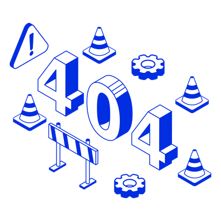 404 error  Illustration