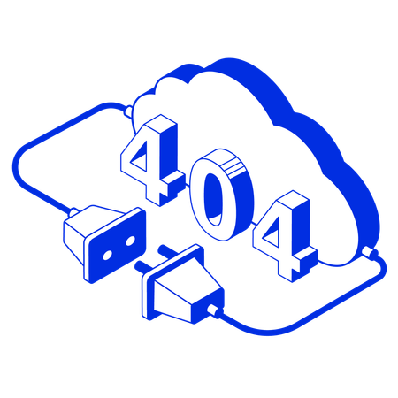 404 error  Illustration