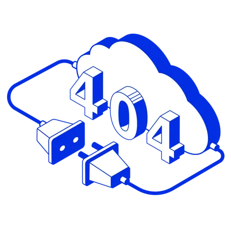 404 error  Illustration