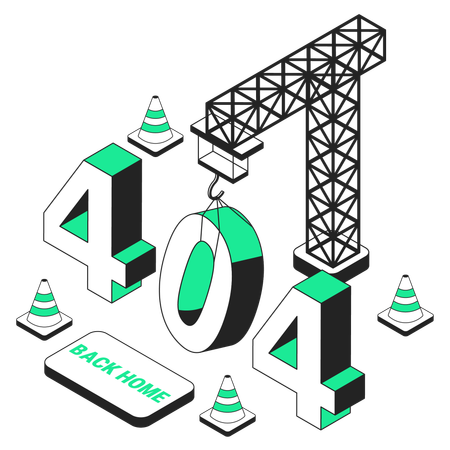 404 error  Illustration