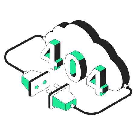 404 error  Illustration