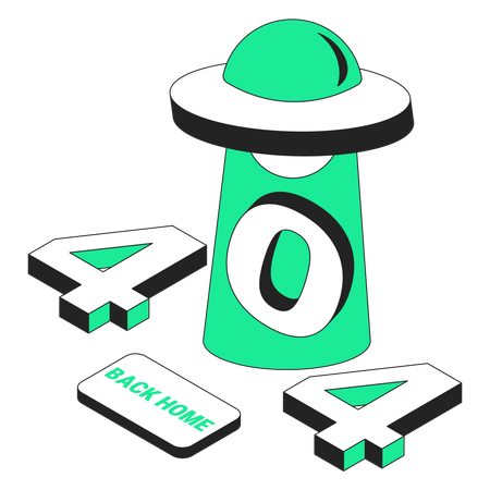 404 error  Illustration