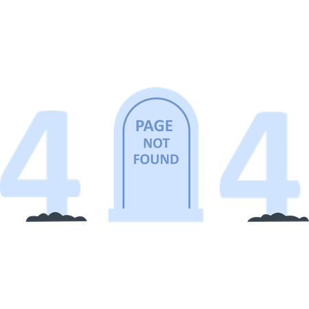 404 Error  Illustration