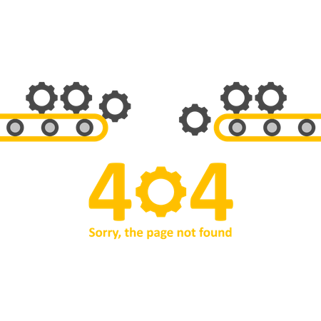 404 error  Illustration