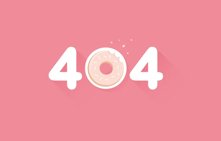 404 Fehler  Illustration