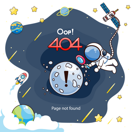 404  Illustration