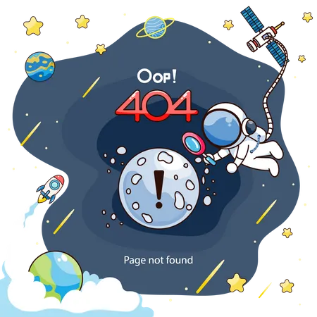 404  Illustration