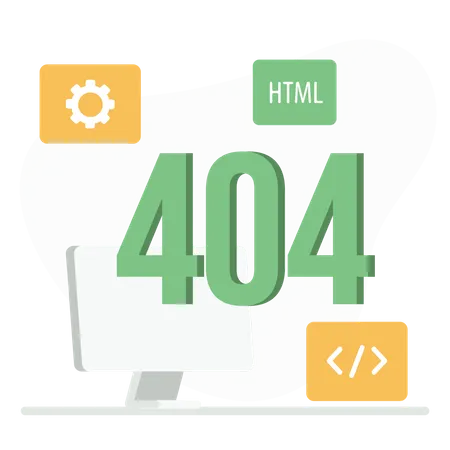 404  Illustration