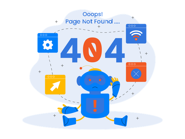 404  Illustration