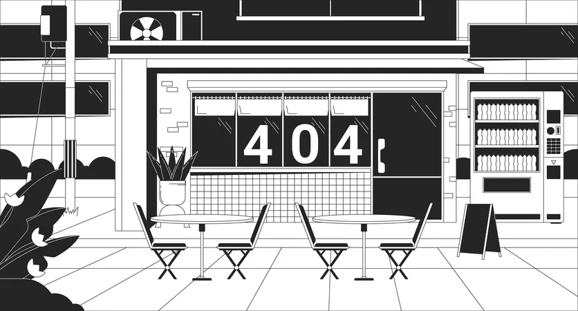 404 introuvable  Illustration