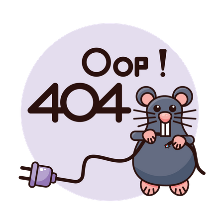 404 Nicht gefunden  Illustration