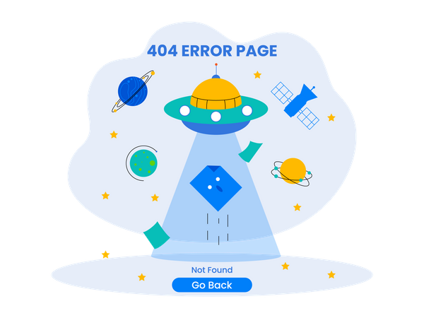 Page d'erreur 404  Illustration