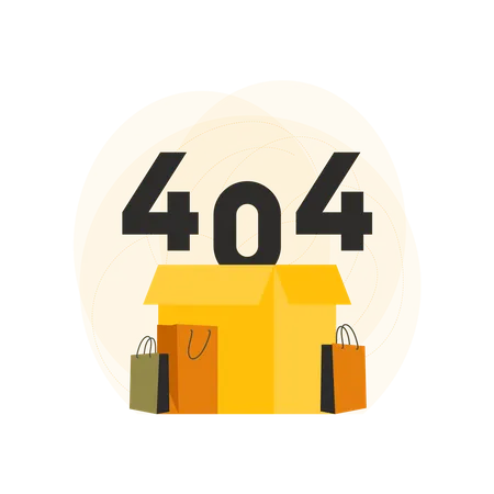 404 Page  Illustration