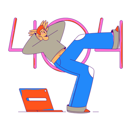 404 Page Not Found  Illustration