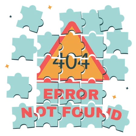 404 pièces de puzzle  Illustration