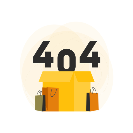 404 Seite  Illustration