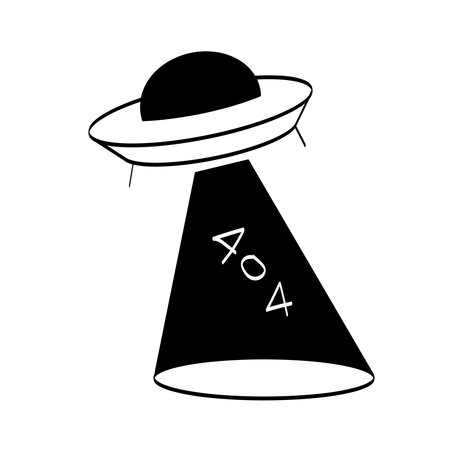 404 OVNI  Illustration