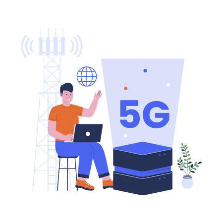 5 G Wireless Networks  Illustration