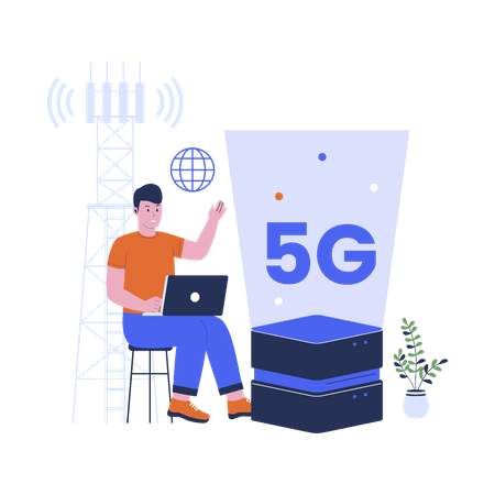 5 G Wireless Networks  Illustration