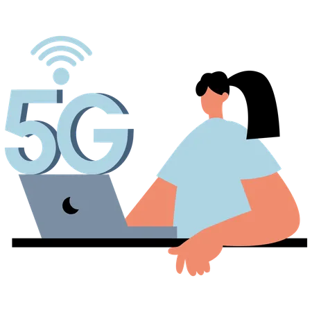 5G definiert die Grenzen der Kommunikation neu  Illustration