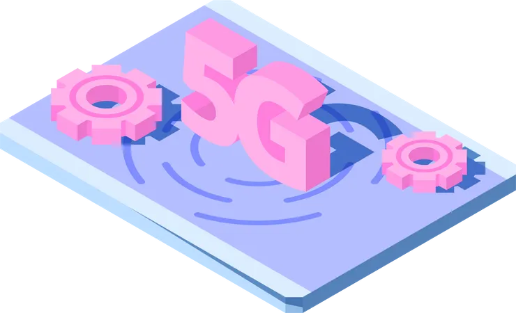 5g-Gerät  Illustration