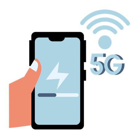 5G Revolution  Illustration