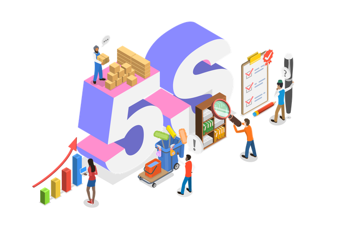 5S Strategy  イラスト