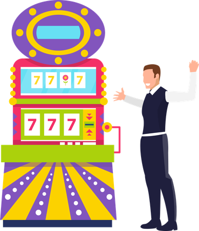 777 jackpot winner  Illustration