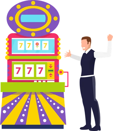 777 jackpot winner  Illustration