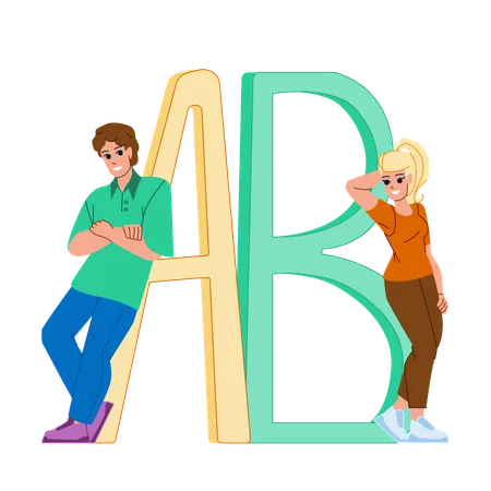 A b testing  Illustration