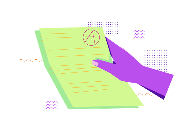 A Grade  Illustration