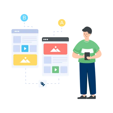 Ab Testing  Illustration