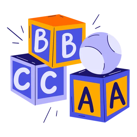 ABC Blocks  Illustration
