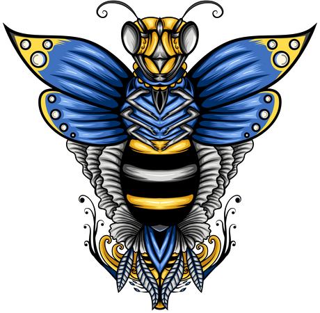 Abeja  Ilustración