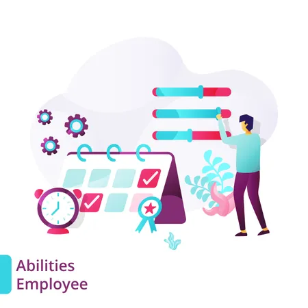 Abilities Employee  Illustration