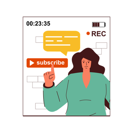 Abonnez-vous à la chaîne du blog  Illustration