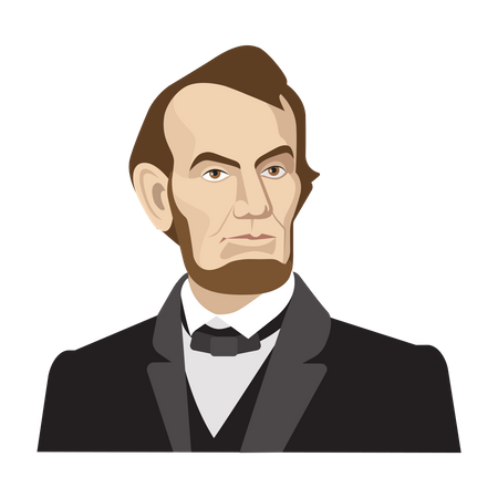 Abraham Lincoln Illustration