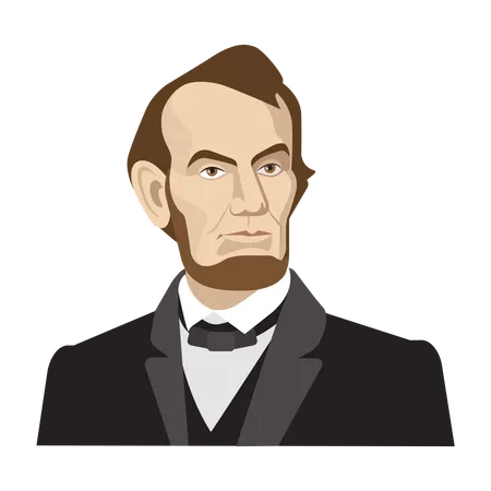 Abraham Lincoln  Ilustración