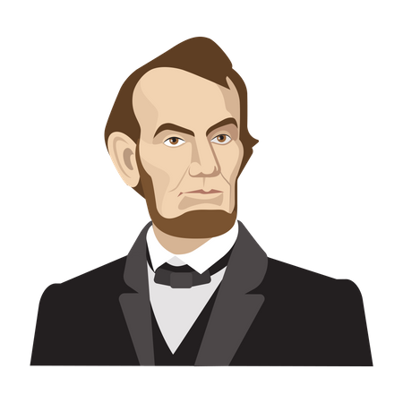 Abraham Lincoln  일러스트레이션