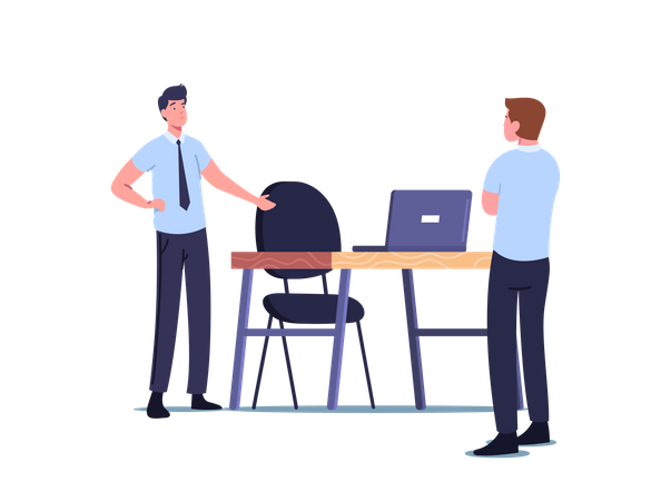 Absence Work Management  イラスト