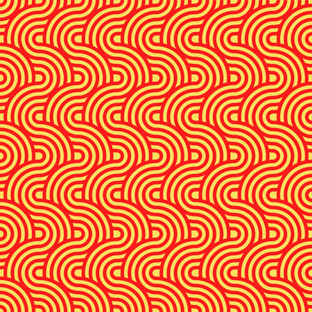 Abstraktes geometrisches Muster mit Streifen, Linien  Illustration